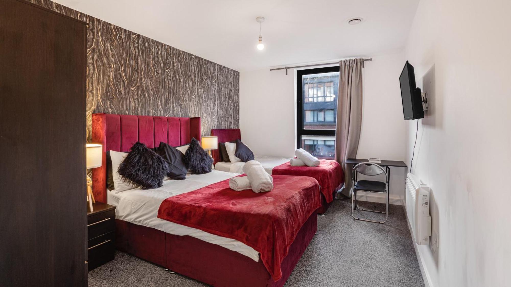 Oceanic Bliss- 2 Bed 2 Bath Free Park Netflix Birmingham
